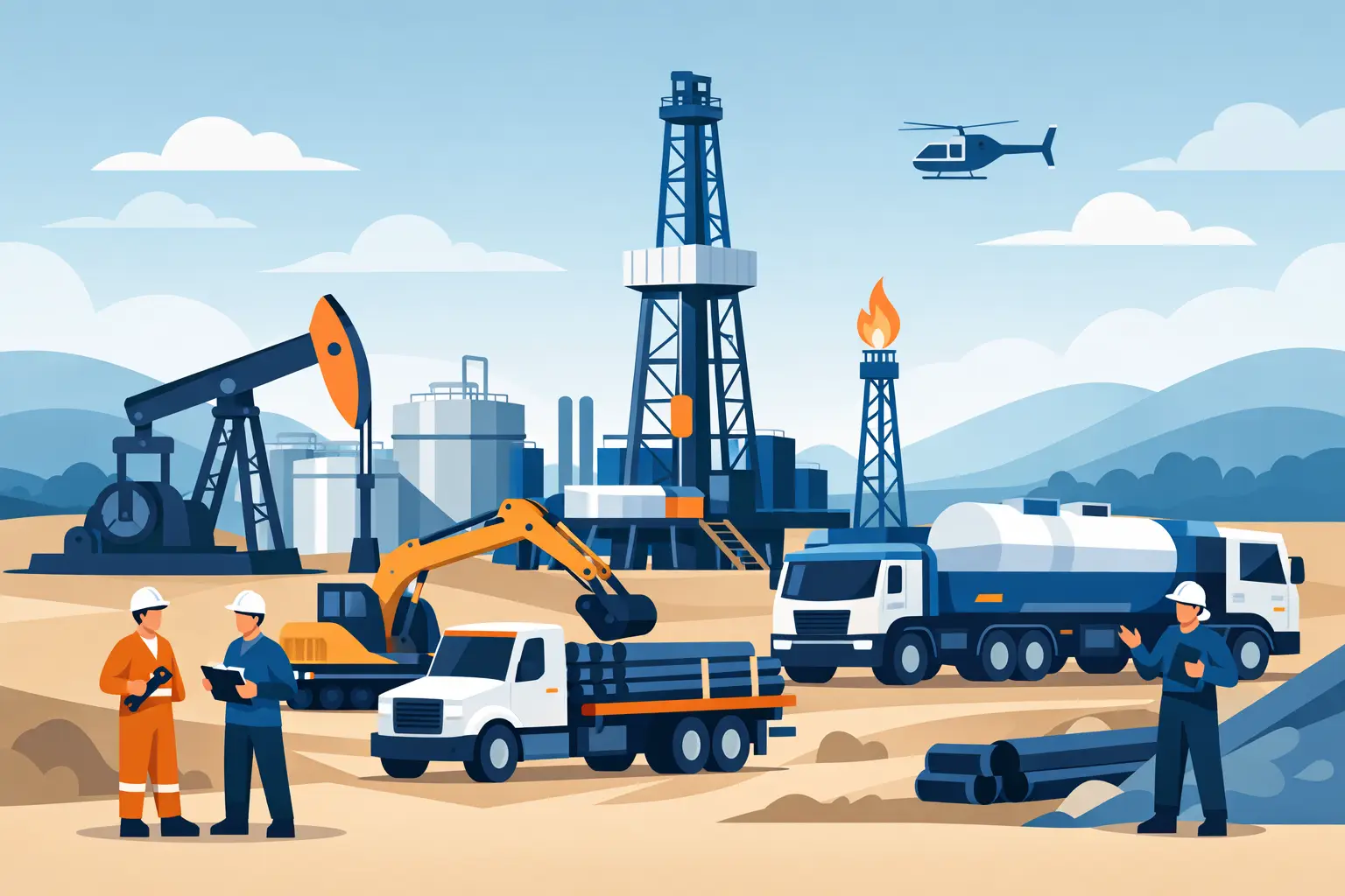 Full Oilfield Services That Keep Jobs Moving