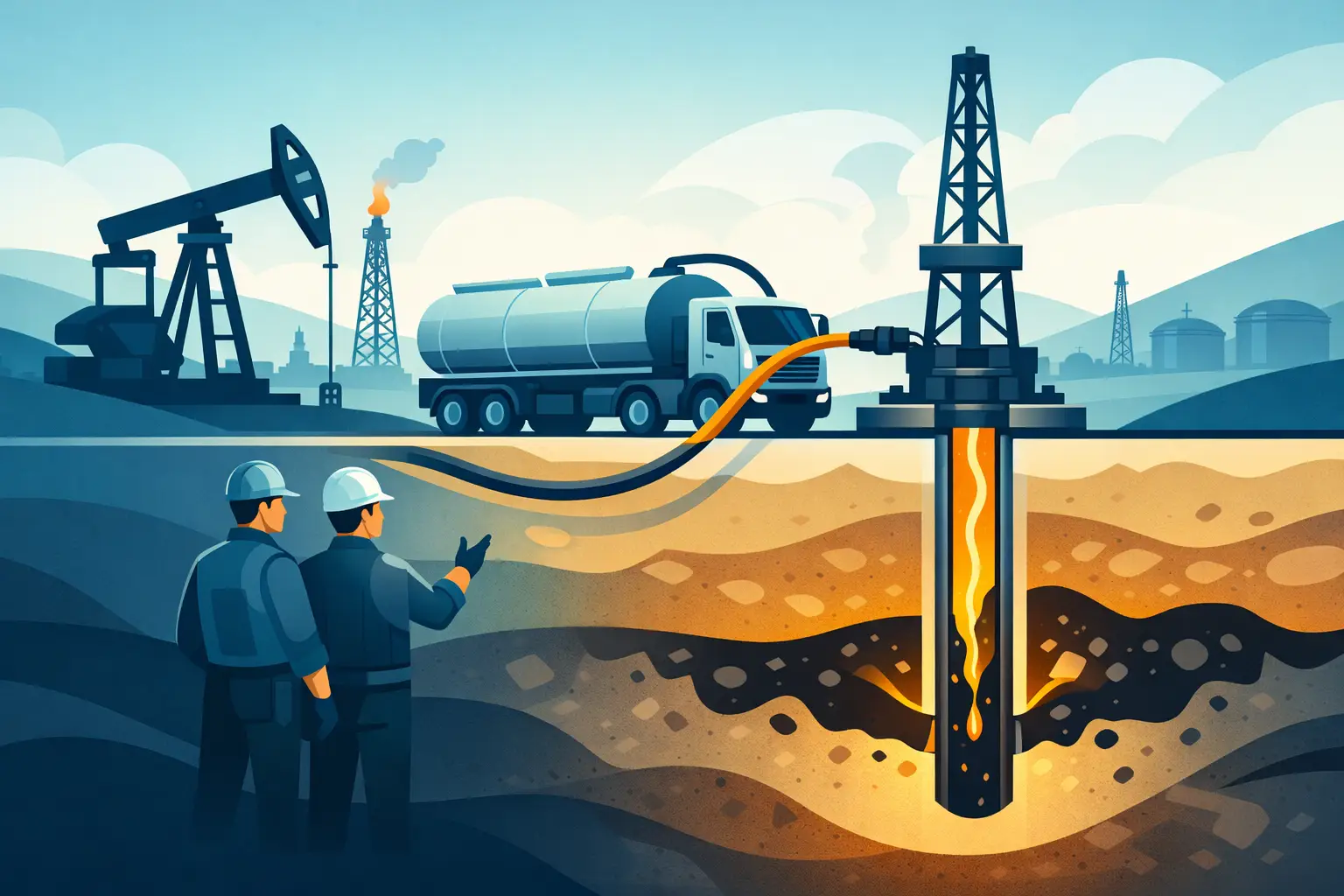 Hot Oiling Services for Reliable Well Flow