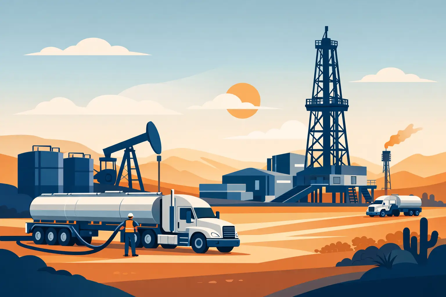 How an Oilfield Fluid Hauling Company Keeps Work Moving