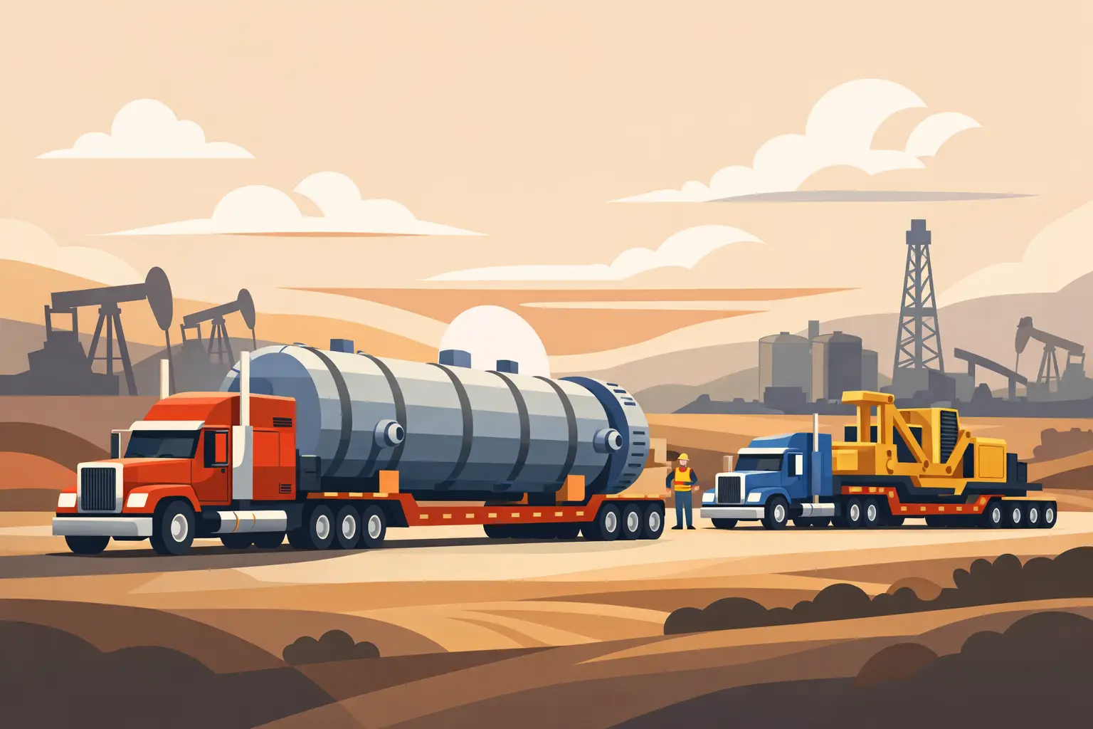 Oilfield Heavy Hauling That Keeps Projects Moving
