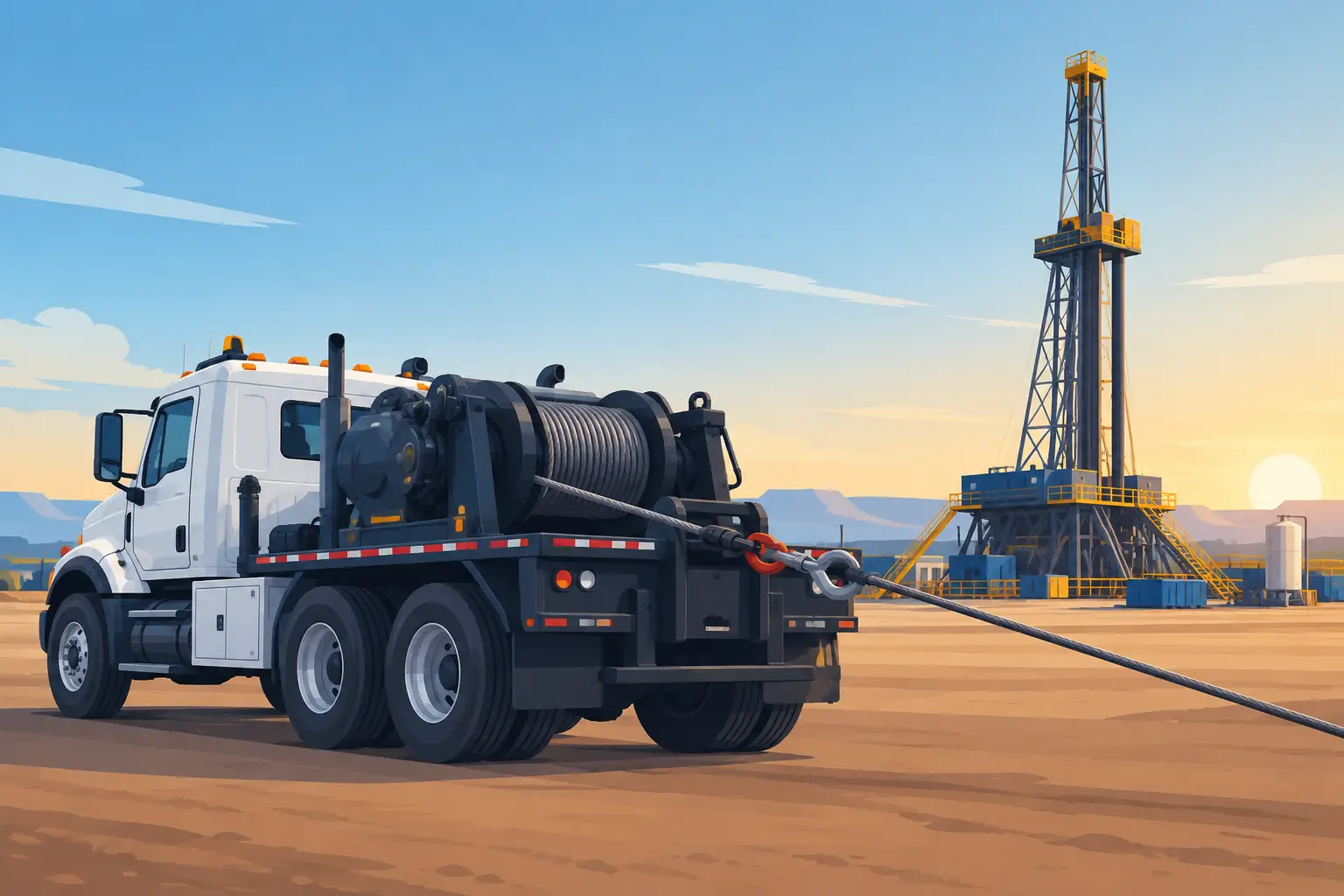 Winch Truck Performance Review for Oilfield Jobs