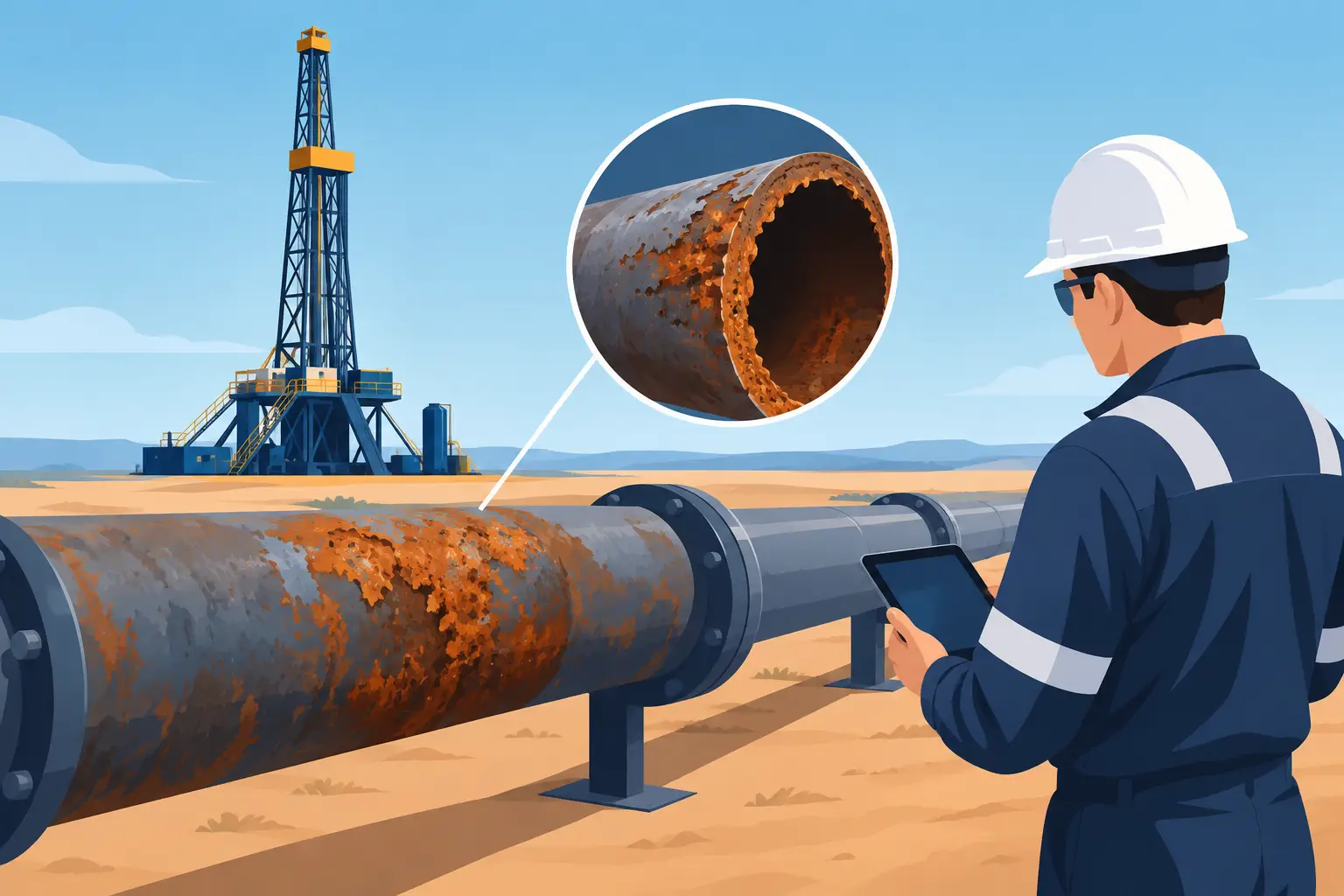 Top Signs of Flowline Corrosion in the Field
